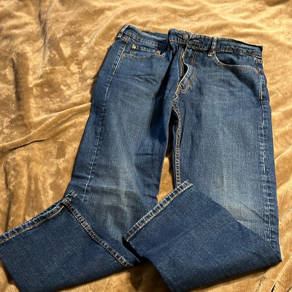 Levis dark blue jeans size 36